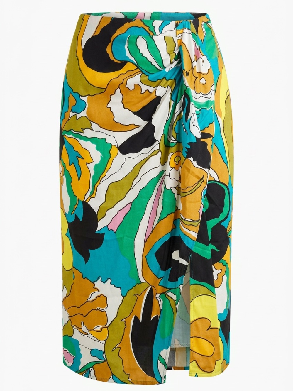 J. Crew 100% SILK Sarong Skirt